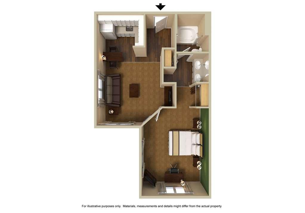 Extended Stay America Suites - Dallas - Las Colinas - Green Park Dr Irving Room photo